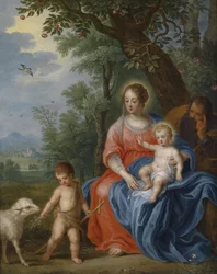 Die Heilige Familie mit dem Johannesknaben und dem Lamm
